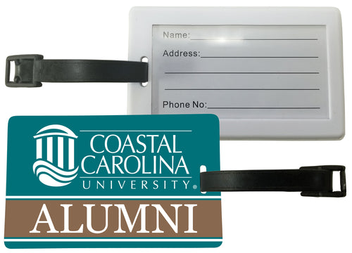 Coastal Carolina University Luggage Tag Alumni Design Officially Licensed Single