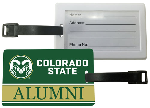 Colorado State Rams Luggage Tag Alumni Design Officially Licensed Single