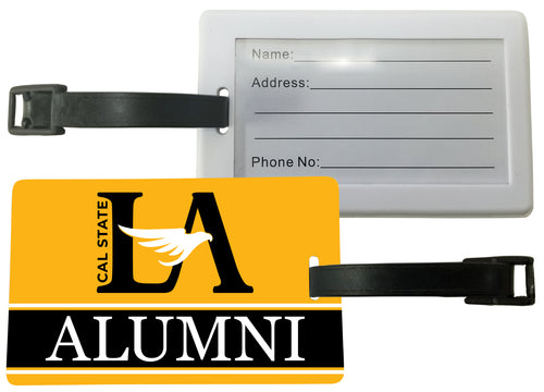 California State University Los Angeles Luggage Tag Alumni Design Officially Licensed 2-Pack