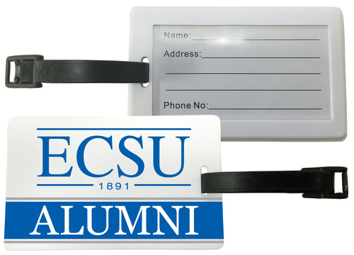 Elizabeth City State University Luggage Tag Alumni Design Officially Licensed Single