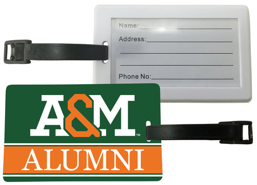 Florida A&M Rattlers Luggage Tag Alumni Design Officially Licensed 4-Pack
