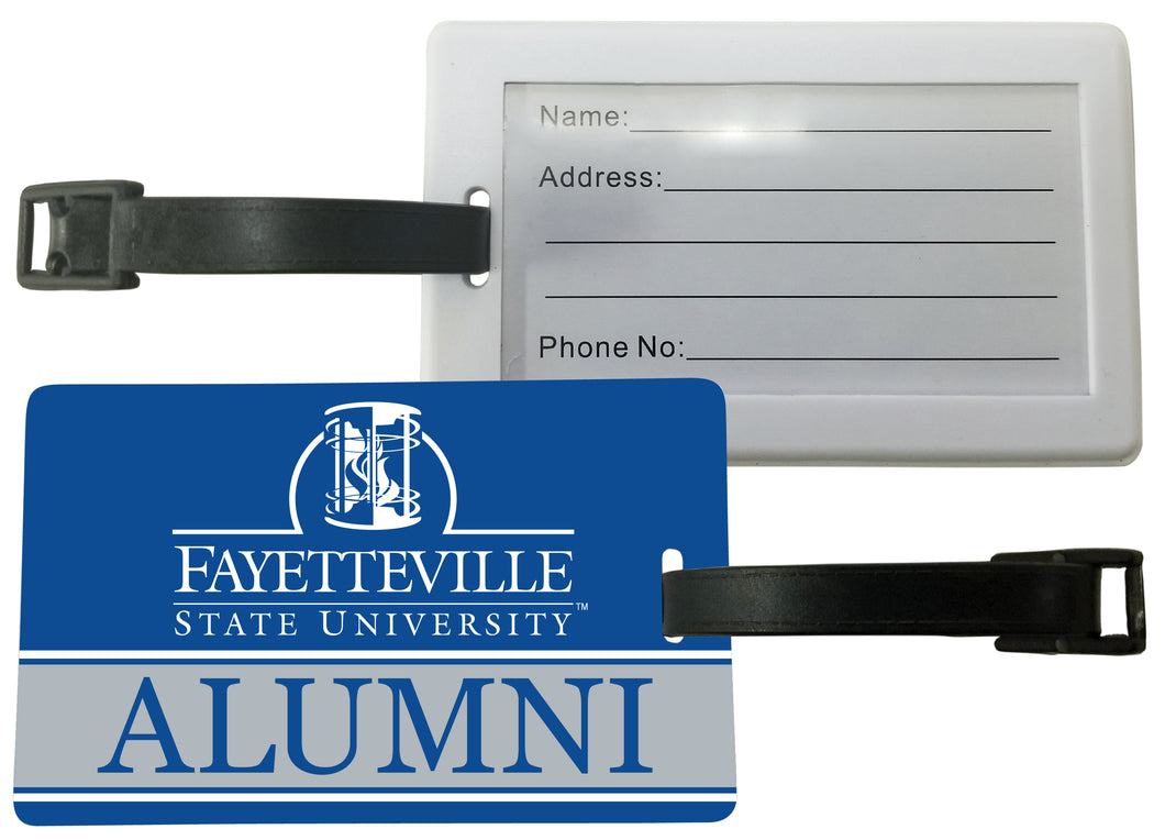 Fayetteville State University Luggage Tag Alumni Design Officially Licensed Single