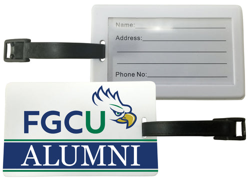 Florida Gulf Coast Eagles Luggage Tag Alumni Design Officially Licensed Single