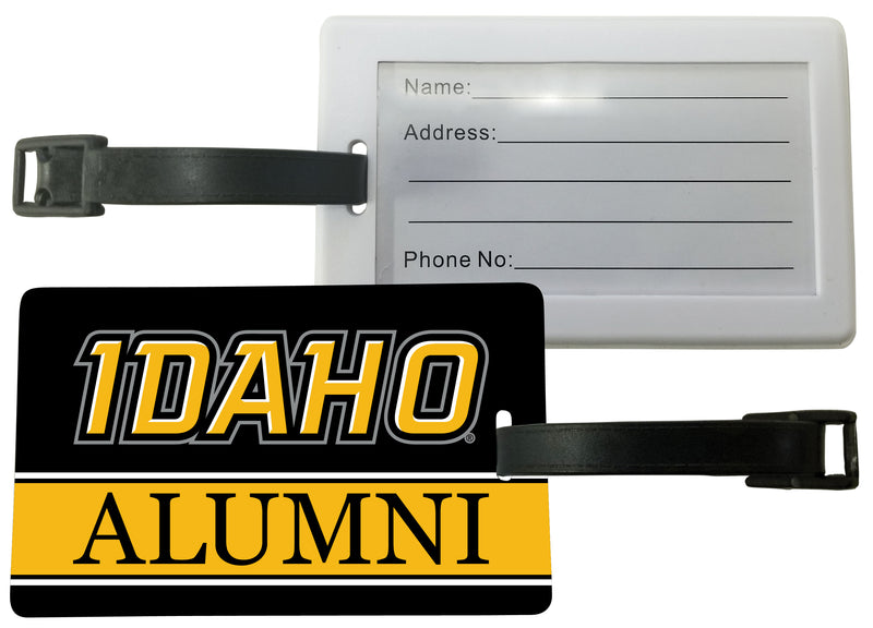 Idaho Vandals Luggage Tag Alumni Design Officially Licensed 2-Pack