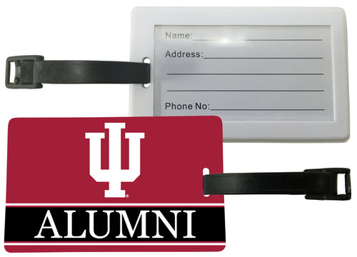 Indiana Hoosiers Luggage Tag Alumni Design Officially Licensed Single