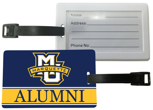 Marquette Golden Eagles Luggage Tag Alumni Design Officially Licensed Single