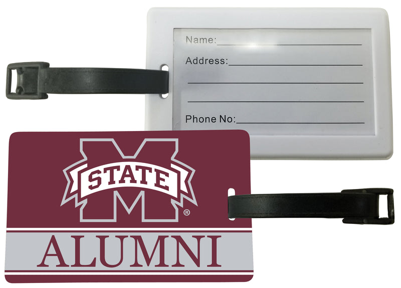Mississippi State Bulldogs Luggage Tag Alumni Design Officially Licensed Single