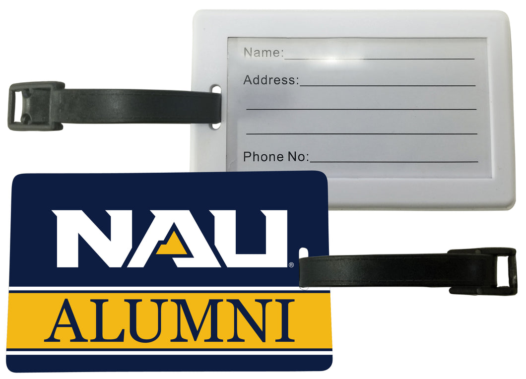 Northern Arizona University Luggage Tag Alumni Design Officially Licensed 2-Pack