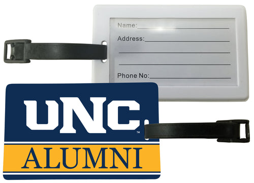 Northern Colorado Bears Luggage Tag Alumni Design Officially Licensed 2-Pack