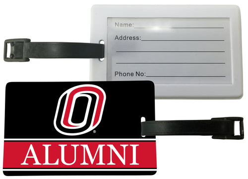 Nebraska at Omaha Luggage Tag Alumni Design Officially Licensed Single