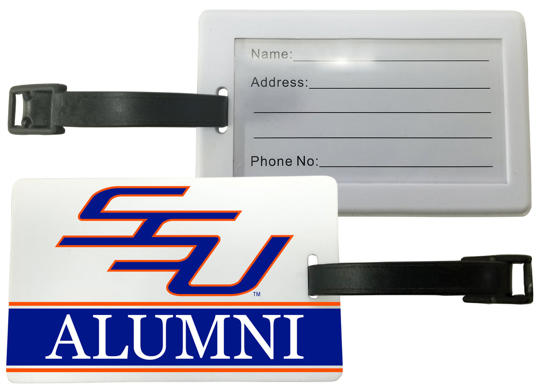 Savannah State University Luggage Tag Alumni Design Officially Licensed Single