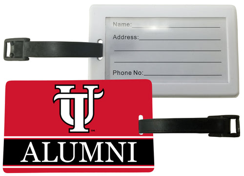 University of Tampa Spartans Luggage Tag Alumni Design Officially Licensed 2-Pack