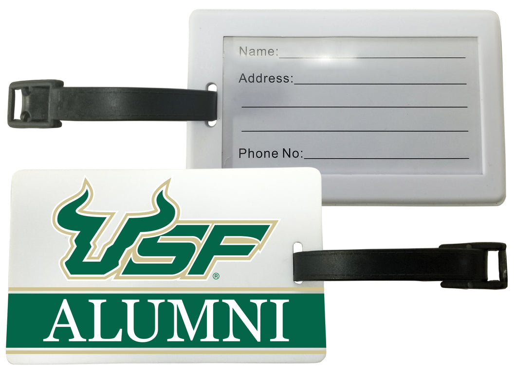 South Florida Bulls Luggage Tag Alumni Design Officially Licensed Single