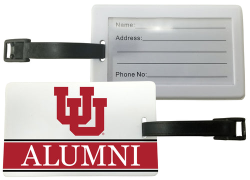 Utah Utes Luggage Tag Alumni Design Officially Licensed 2-Pack