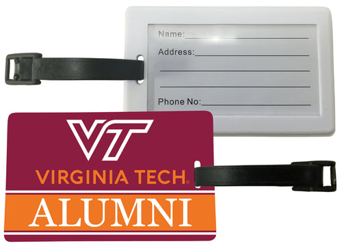 Virginia Tech Hokies Luggage Tag Alumni Design Officially Licensed Single