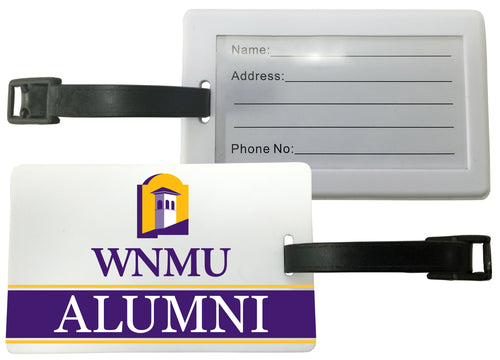 Western New Mexico University Luggage Tag Officially Licensed Collegiate Product