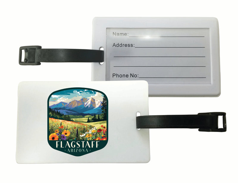 Flagstaff Arizona Design C Souvenir Luggage Tag Single