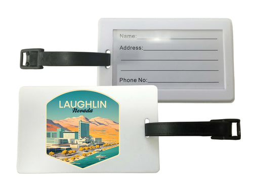 Laughlin Nevada Design A Souvenir Luggage Tag Single