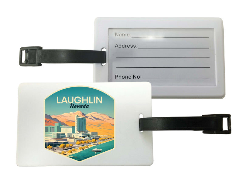 Laughlin Nevada Design A Souvenir Luggage Tag Single