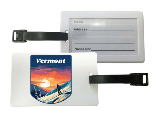 Vermont Design B Souvenir Luggage Tag Single