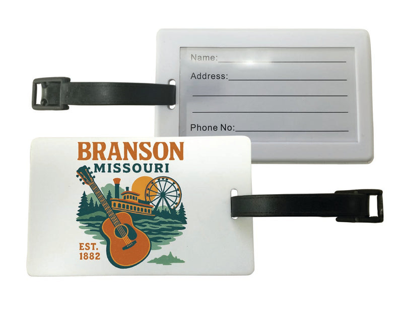 Branson Missouri Vintage Design Souvenir Luggage Tag 