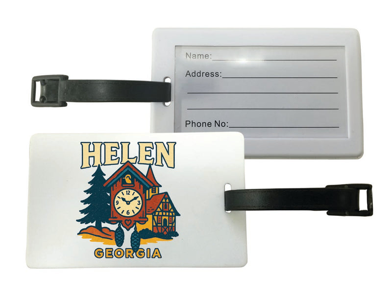 Helen Georgia Vintage Design Souvenir Luggage Tag 