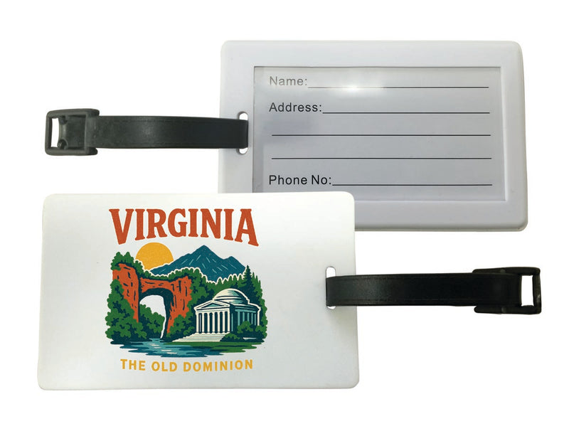 Virginia Vintage Design Souvenir Luggage Tag 