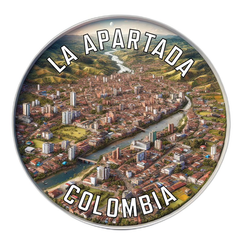 La Apartada Colombia Souvenir Die Cut Flat Magnet 2-Inch