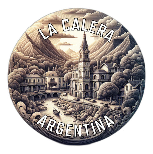 La Calera Argentina Souvenir Die Cut Flat Magnet 4-Inch