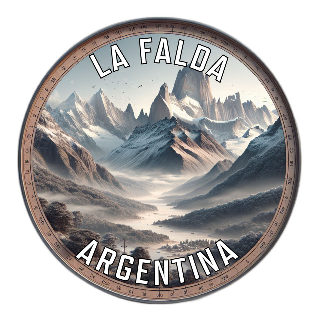 La Falda Argentina Souvenir Vinyl Decal Sticker 2-Inch