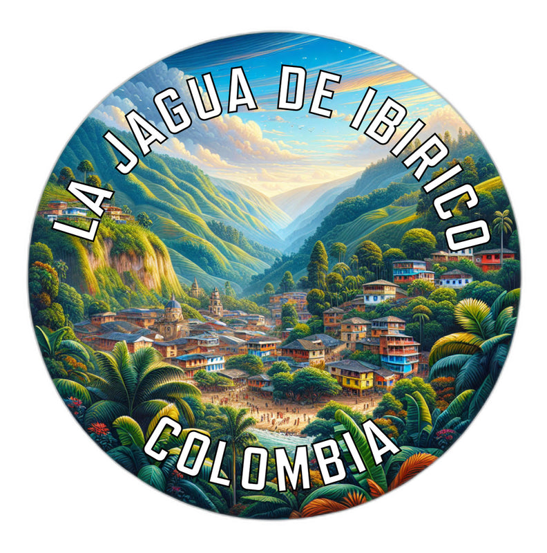 La Jagua de Ibirico Colombia Souvenir Vinyl Decal Sticker 4-Inch