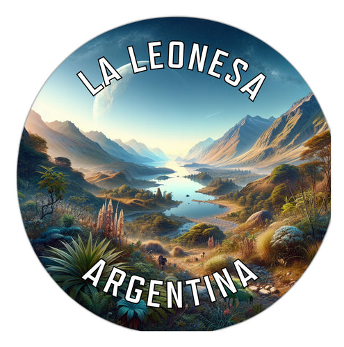 La Leonesa Argentina Souvenir Vinyl Decal Sticker 3-Inch
