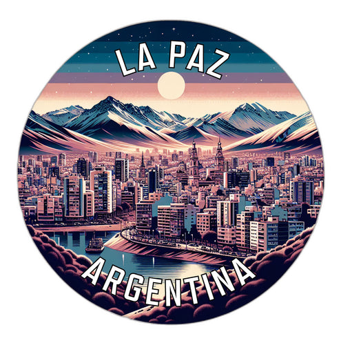 La Paz Argentina Souvenir Die Cut Flat Magnet 2-Inch