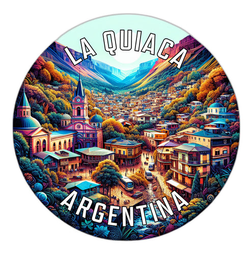 La Quiaca Argentina Souvenir Die Cut Flat Magnet 4-Inch