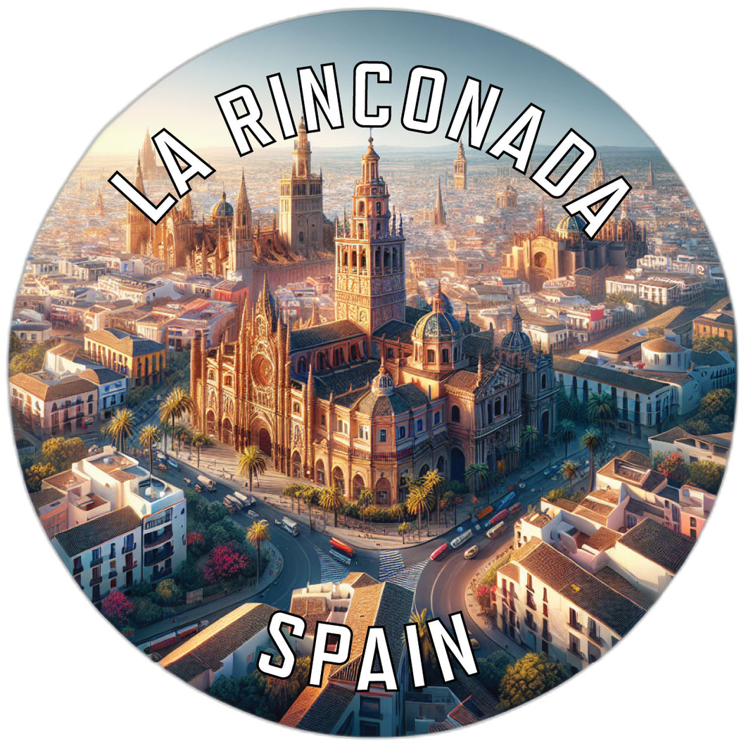 La Rinconada Spain Souvenir Die Cut Flat Magnet 2-Inch