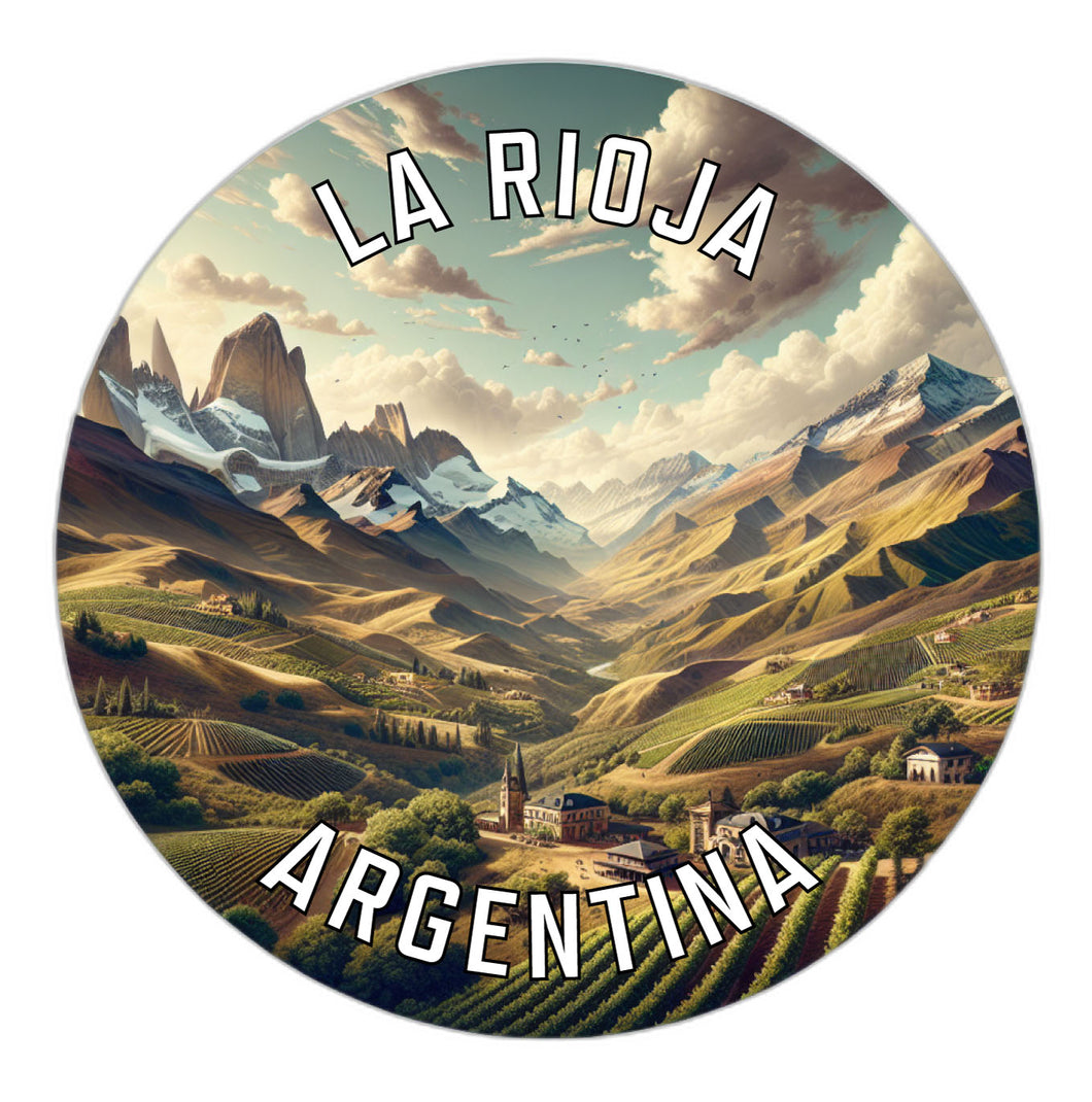 La Rioja Argentina Souvenir Die Cut Flat Magnet 2-Inch