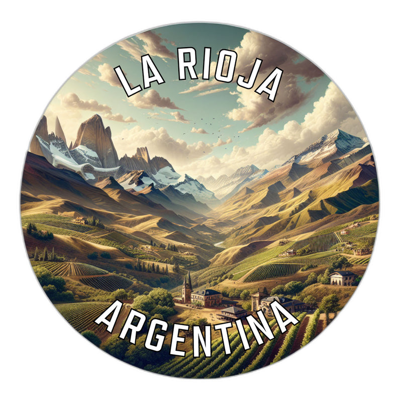 La Rioja Argentina Souvenir Die Cut Flat Magnet 2-Inch