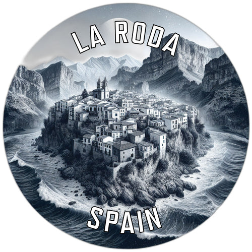 La Roda Spain Souvenir Die Cut Flat Magnet 3-Inch