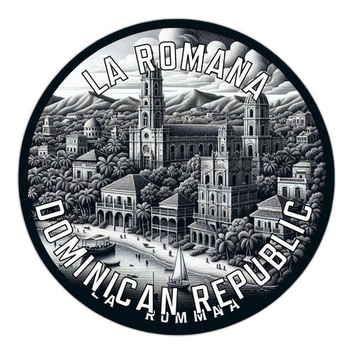 La Romana Dominican Republic Souvenir Vinyl Decal Sticker 2-Inch