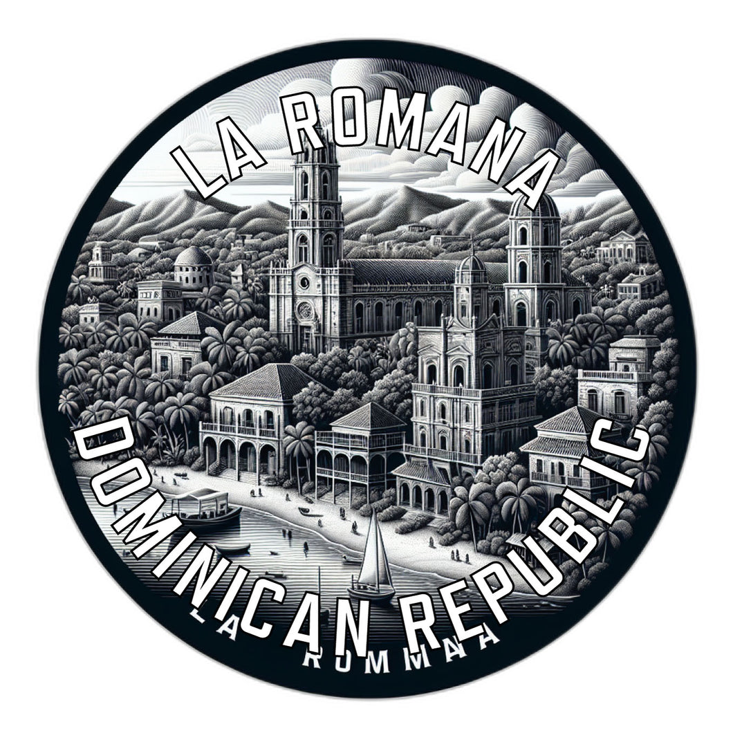 La Romana Dominican Republic Souvenir Vinyl Decal Sticker 2-Inch