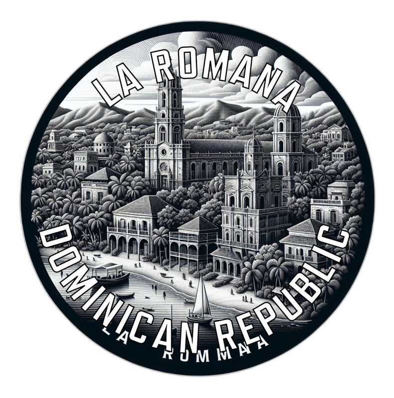 La Romana Dominican Republic Souvenir Vinyl Decal Sticker 2-Inch