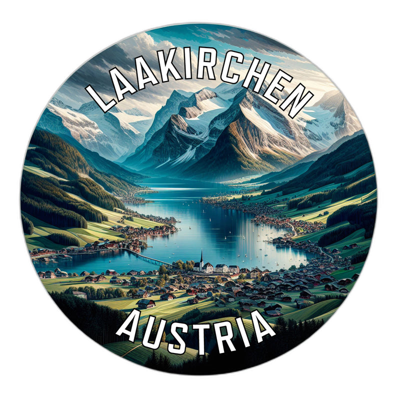 Laakirchen Austria Souvenir Die Cut Flat Magnet 2-Inch