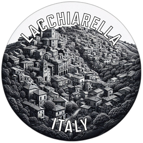 Lacchiarella Italy Souvenir Die Cut Flat Magnet 2-Inch