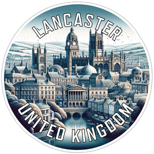 Lancaster United Kingdom Souvenir Die Cut Flat Magnet 2-Inch