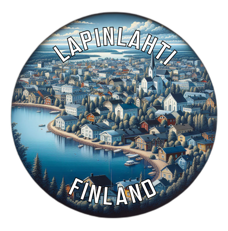 Lapinlahti Finland Souvenir Die Cut Flat Magnet 2-Inch