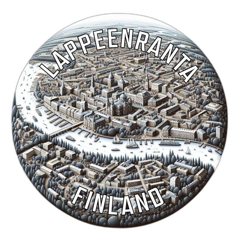Lappeenranta Finland Souvenir Vinyl Decal Sticker 4-Inch