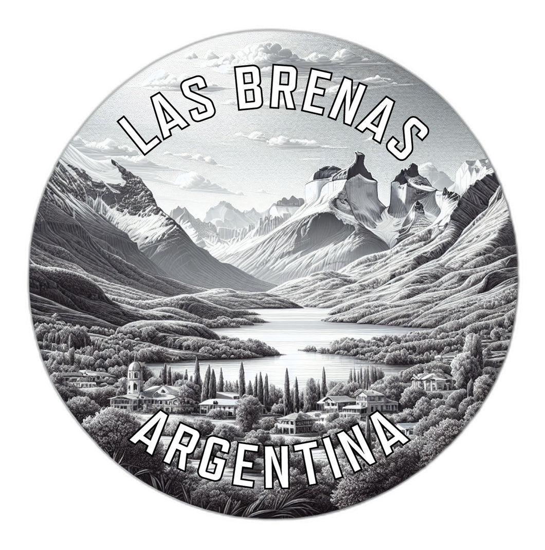 Las Brenas Argentina Souvenir Die Cut Flat Magnet 2-Inch