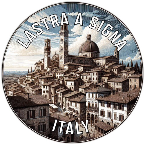 Lastra a Signa Italy Souvenir Die Cut Flat Magnet 2-Inch
