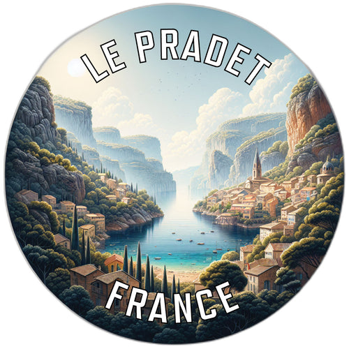 Le Pradet France Souvenir Vinyl Decal Sticker 2-Inch