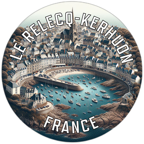 Le Relecq Kerhuon France Souvenir Vinyl Decal Sticker 3-Inch